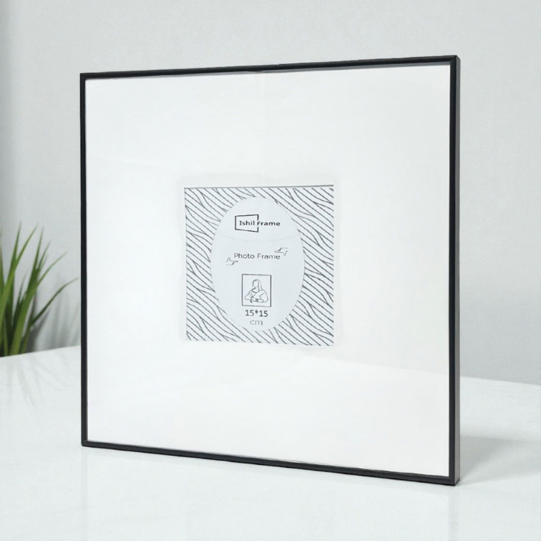قاب عکس فلزی سایز 35*35 مناسب برای عکس 15*15